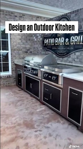 Outdoor Kitchen Design App #kitchen #outdoorkitchen #design #backyard #homedecor