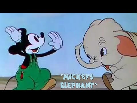 Mickey's Elephant 1936 Disney Mickey Mouse Cartoon Short Film | Review