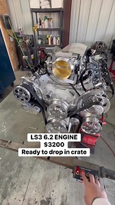165K views · 2.2K reactions | Clean and powerful LS3 6.2 engine with only 28K miles, delivering 525 horsepower. Comes complete with ECU and wiring harness, ready for easy install. Backed by a 1-year warranty for peace of mind. Perfect for any high-performance build or upgrade. Reliable. Powerful. Ready to run. Product link: https://cblauto.shop/product/ls3-6-2-engine/ Website: https://cblauto.shop | Cbl Autoshop | Facebook
