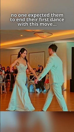 Epic WEDDING First Dance Finish!