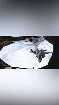 U.S. Air Force: Refueling combat aircraft over the Pacific Ocean.