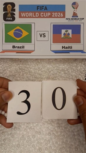 Brazil vs Haiti Fulltime (3-0) #brazil #haiti #worldcup2026