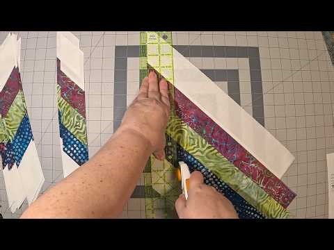 Genius Native American Patchwork Technique for a Chevron Border - Plus How to Do the Corners!