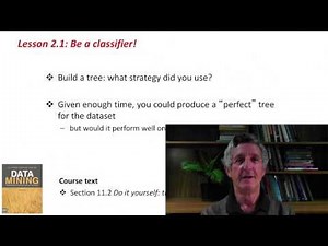 Data Mining with Weka (2.1: Be a classifier!)
