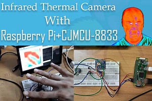 Build your own Thermal Camera with Raspberry Pi and CJMCU-8833 Thermal Image Array Temperature Sensor