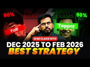 🔥ICSE Class 10: The Ultimate 60-Day Strategy to Score 90+ in Boards