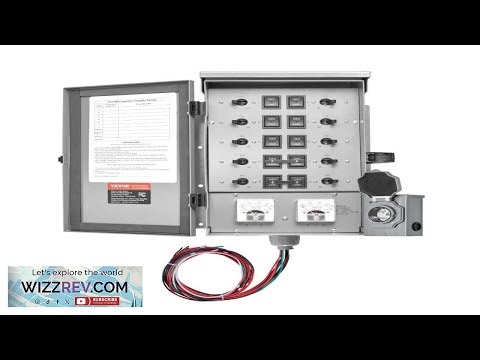 VEVOR 50A Manual Transfer Switch Kit for Generators