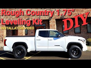 DIY 2022 TOYOTA TUNDRA ROUGH COUNTRY 1.75" LEVELING KIT LIFT EASIEST INSTALLATION