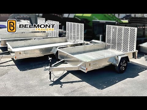 Premium Belmont AIR Aluminum Utility Trailer 6’x10’ AIR7310
