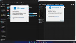 Here's a side-by-side comparison of explorer.exe performance on Windows 11 vs Windows 10.