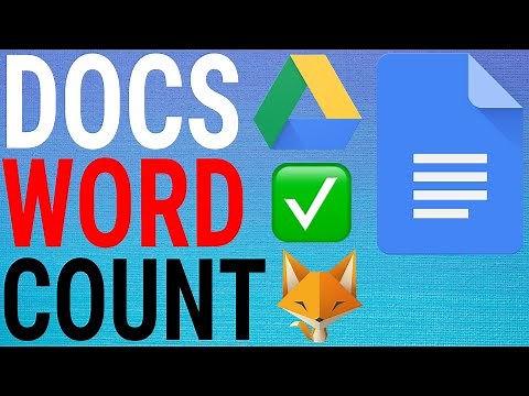 How To See Word Count on Google Docs