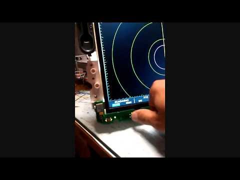 Raymarine e120 radar problem