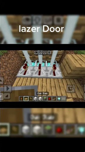 how to make the laser door in Minecraft | #short #gaming #gameonindia #sagar