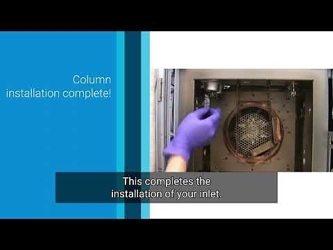 Installing a New GC Column into Your Inlet