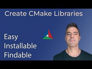 Creating CMake Libraries - That others can find and use.