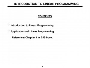 PPT - INTRODUCTION TO LINEAR PROGRAMMING PowerPoint Presentation, free download - ID:9434384