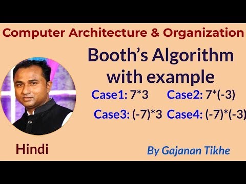 Booth's Algorithm with Example