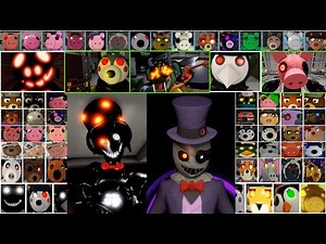 Piggy Book 1-2 Chapter 1-12 True Ending TIO Skin Roblox