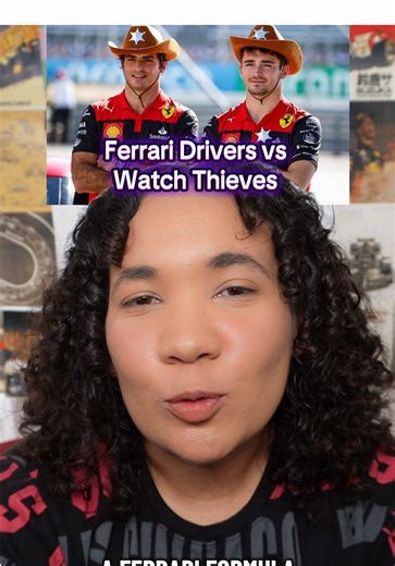 F1 has some of my favorite lore on and off track, but the best Ferrari story has to be Charles Leclerc and Carlos Sainz going full formula 1 Batman to keep from losing their watches. #f1 #formula1 #ferrari #carlossainz #charlesleclerc