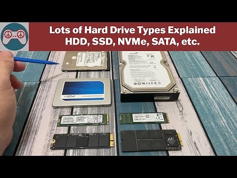 Various Hard Drive Types Explained - HDD, SSD, SATA, NVMe, mSATA, NGFF, M.2
