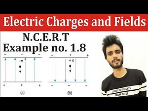 🔴 Physics N.C.E.R.T example 1.8 class 12th | electric charges and and fields examples solution