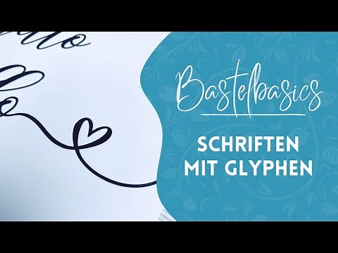 Create fonts with glyphs