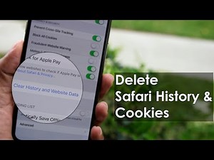How To Clear Safari History & Cookies on an iPhone/iPad?