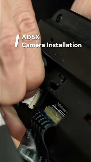 Check out this quick guide on how to install the camera on your AD5X effortlessly! #3dprinting