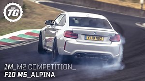 463K views · 3.9K reactions | Here's Chris Harris driving some of the best machinery BMW's M division has ever cooked up. First off it's a side-by-side comparison of the BMW M2 and the little-but-mighty 1M, followed by the F10 rear-wheel-drive M5 and some glorious old Alpinas... | Top Gear | Facebook