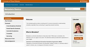 LibGuides: Metadata Basics: Introduction