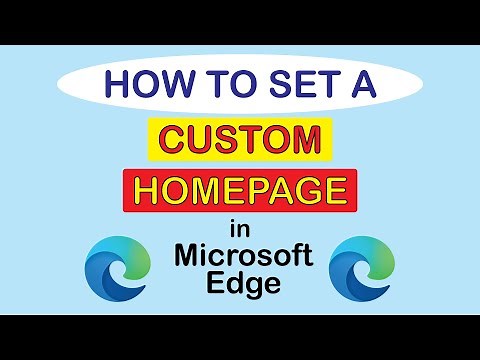 Microsoft Edge: How To Customize Your Homepage In Edge | PC |