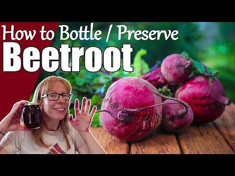 How to Preserve Beetroot / Beetroot Bottling Recipe