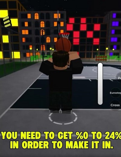 How to make every shot in basketball legends! 🏀🏀 #robloxshorts