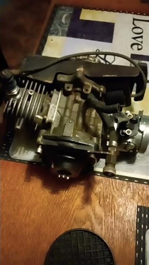 49cc packet bike get new engine