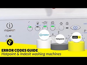 Identifying Hotpoint or Indesit Error Codes