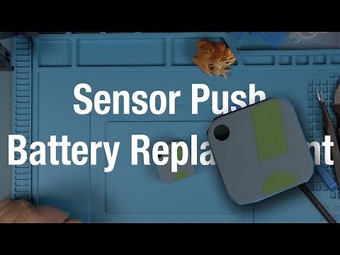 How To Replace A Sensor Push Battery