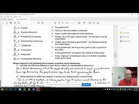 Civics Unit 1 Test Review Guide