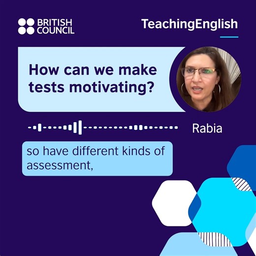 🎧 How can we make assessment more motivating for learners? #ELTAssessment #TeachingEnglish | TeachingEnglish - British Council