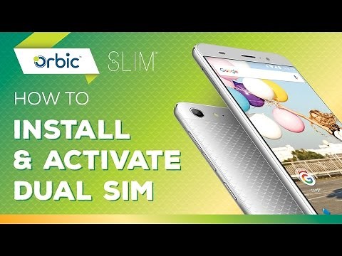 Orbic Slim - How to Install and Activate Dual SIM