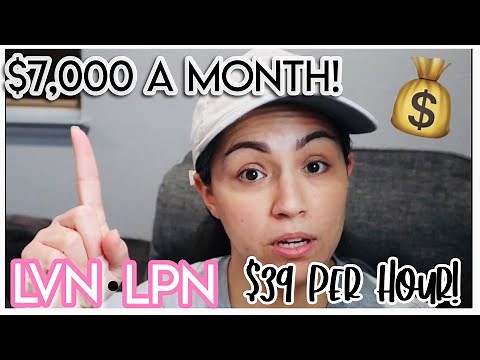 LVN / LPN PAY IN 2021 | How Much Money Do LVN / LPN's make? Licensed Vocational Nurse Pay Rate In CA