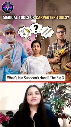 Why Do Ortho Surgeons Use Carpenter Tools? #shorts