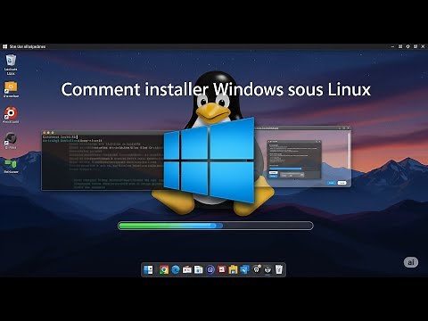 Comment installer Windows sous Linux