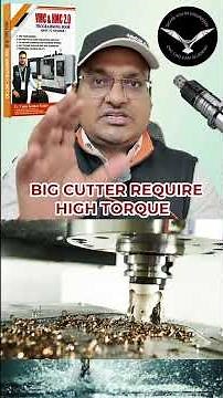 how to select cnc vmc machine - on the basis of spindle power ⁨@sigmayouthengineersacademy⁩ ​- #2