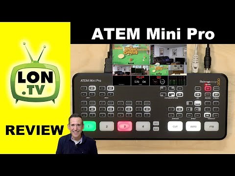 Blackmagic Design ATEM Mini Pro Video Switcher Review - vs. the Regular ATEM Mini