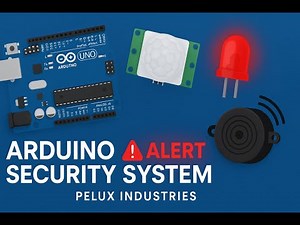 DIY Arduino Home Security Alarm System | Motion Sensor + LED + Buzzer
