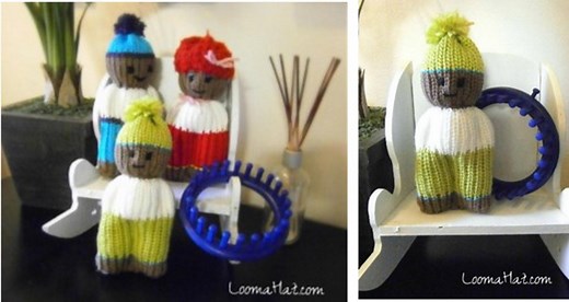 [FREE Pattern Video] Knit Izzy Dolls