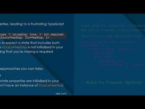 Solving the Property Missing Type Error in React and TypeScript