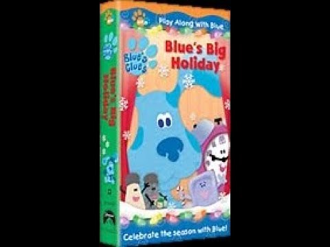 Opening to Blue's Clues: Blue's Big Holiday 2001 VHS