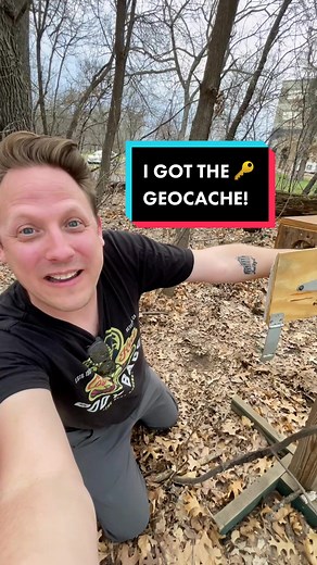 What a great geocache for my 7000th find! #geocaching #geocache #gadgetcache #escaperoom