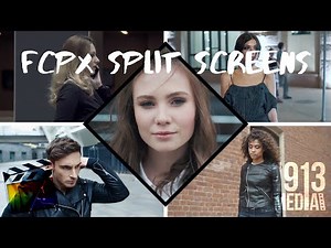 ADVANCED SPLIT SCREENS IN FINAL CUT PRO | Includes FREE Adjustment Layer Download